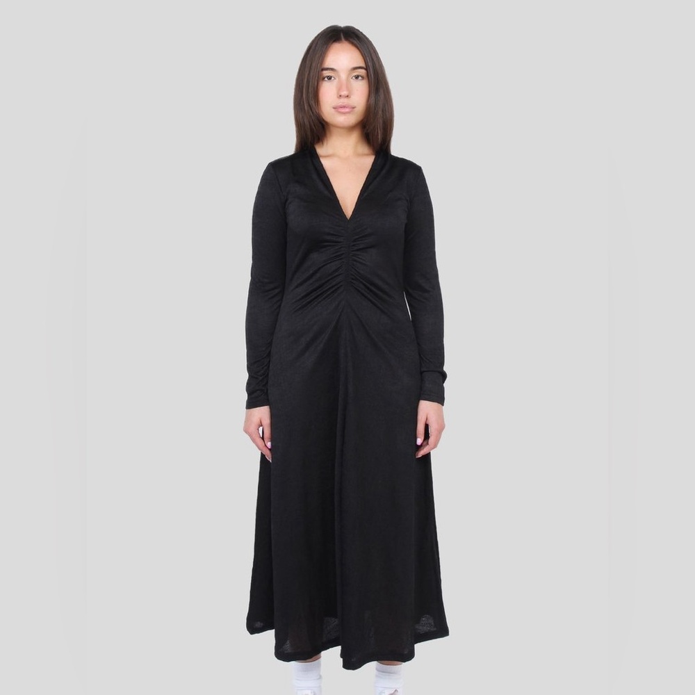samsoe samsoe black elsia dress